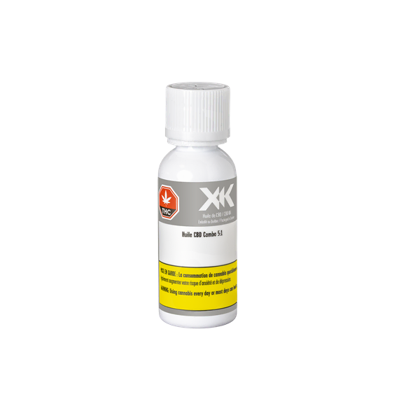 Huile CBD Combo 5:1